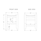 Alaterre Furniture 48 W X 38 L X 30 H ANNP14172071 - alternate 2